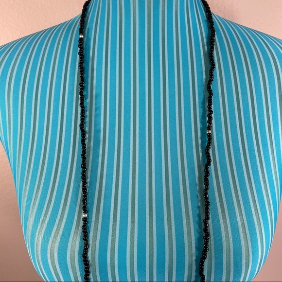 Bronze and black layered necklaces - Picture 2 of 16